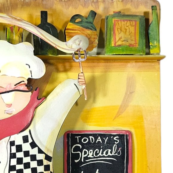 Durham Metal Wall Art Collector Set of 2 Chefs and Dogs and Cats in the … - Picture 12 of 14